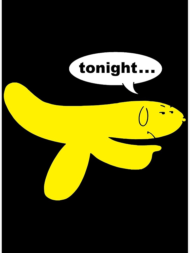"Tonight... Hand Banana Aqua Teen Hunger Force " Greeting Card for