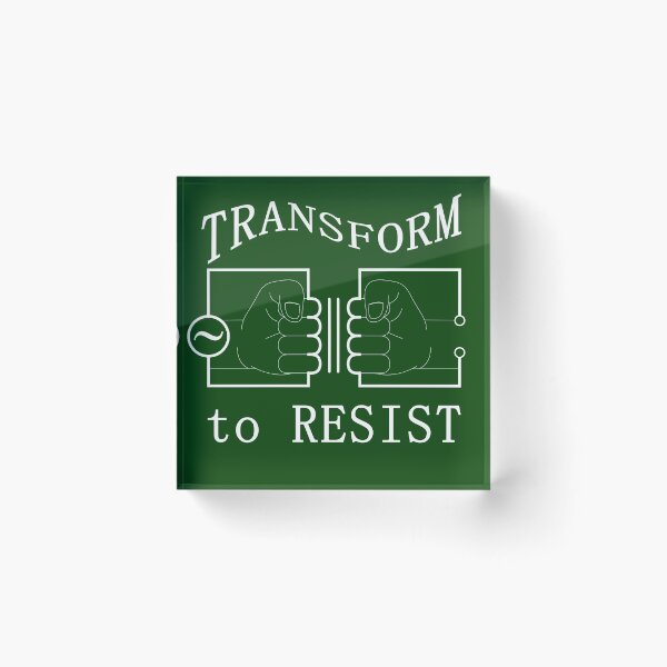 Item preview, Transform To Resist designed and sold by StandAndStare.