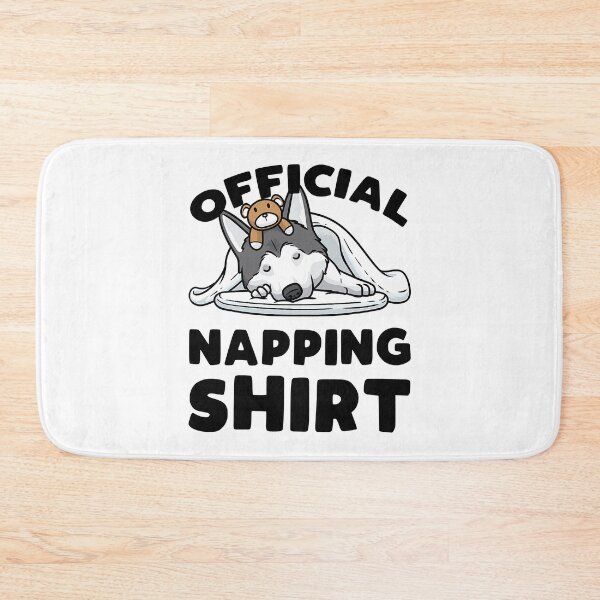Item preview, Husky Dog Sleeping Official Napping Shirt Pajama Siberian Husky designed and sold by PerkinsAarav.