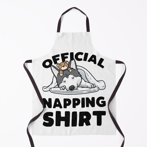 Item preview, Husky Dog Sleeping Official Napping Shirt Pajama Siberian Husky designed and sold by PerkinsAarav.