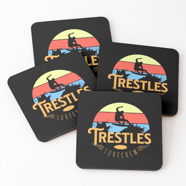 Item preview, Trestles Beach California Surfing Vintage Retro Sunset designed and sold by retrodesigner14.