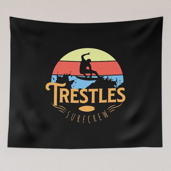 Item preview, Trestles Beach California Surfing Vintage Retro Sunset designed and sold by retrodesigner14.