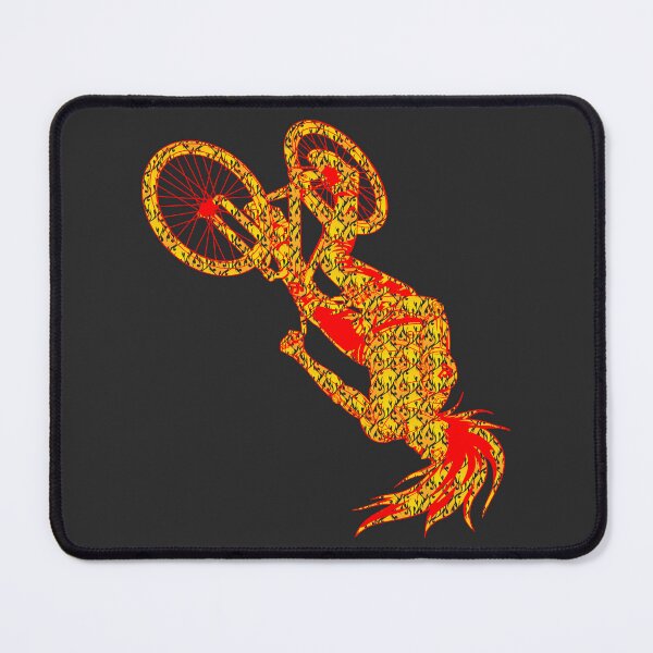 Item preview, MTB Backflip Tricks in Blazing Fire designed and sold by artOfCal013.