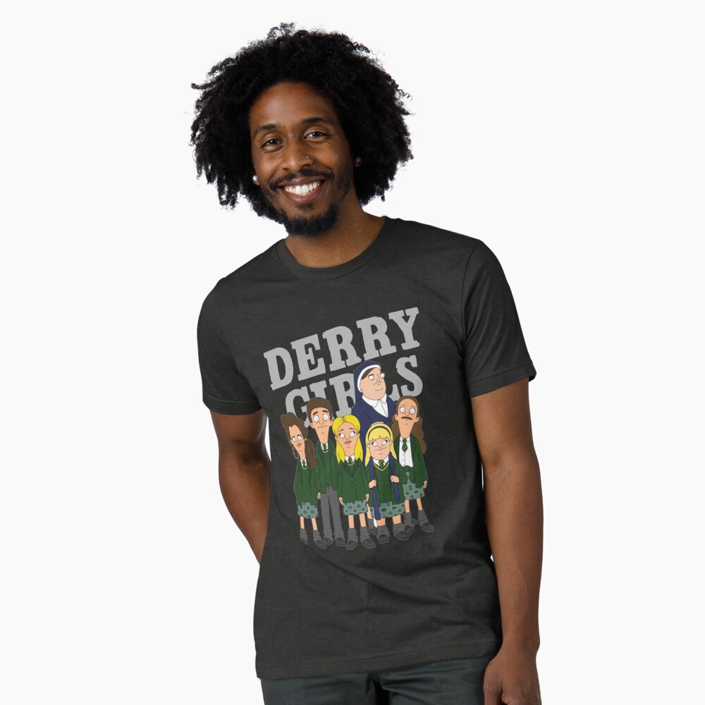 Vista previa del artículo con la obra «Camiseta de tejido mixto», diseñado y vendido por WhisskeyPiggy.