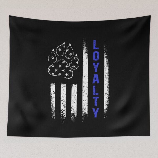 Item preview, Best K9 Police Dog Trainer American Flag Back The Blue Independence designed and sold by adsmod.