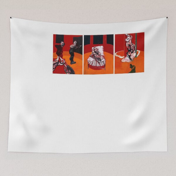 Item preview, Francis Bacon  Three Studies For A Crucifixion Poster designed and sold by fendlfbamesz.