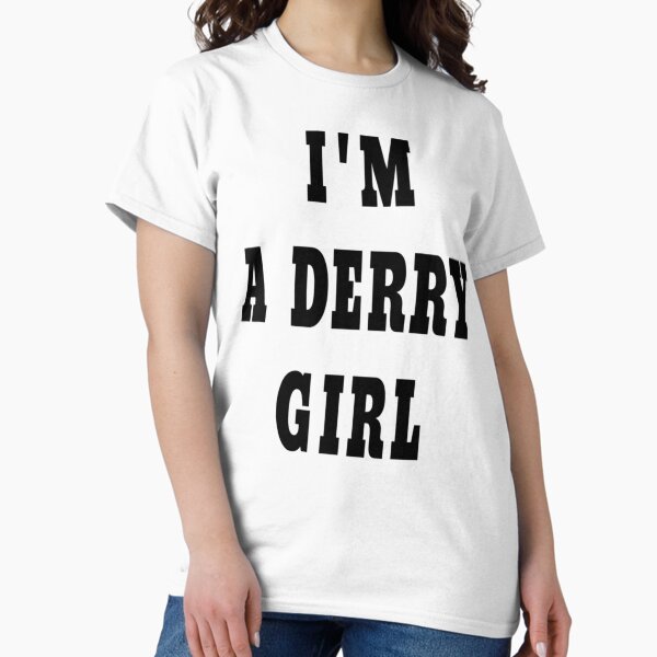 Vista previa del artículo con la obra «una chica derry», diseñado y vendido por WhisskeyPiggy.