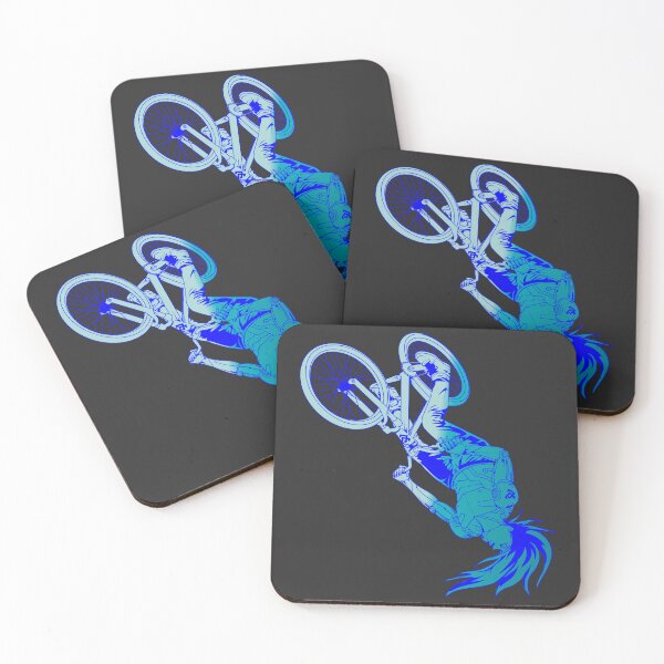 Item preview, MTB Backflip Tricks in Calm Water Colors designed and sold by artOfCal013.