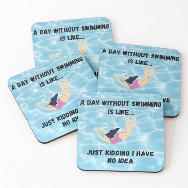 Item preview, A day without swimming designed and sold by Zevy-Darling.