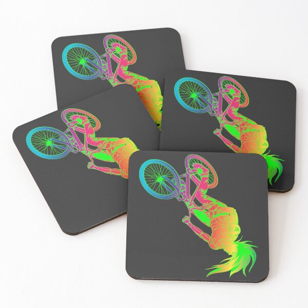 Artikelvorschau, MTB-Backflip-Tricks in RGB-Farbe entworfen und verkauft von artOfCal013.