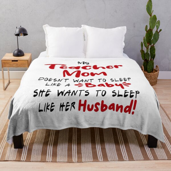 Item preview, Mother's Day Teacher Mom Mug, My Teacher Mom Doesn't Want To Sleep Like A Baby Coffee Mug for Teacher Mom, Birthday Mug Gift for Mother designed and sold by EasyPrintGift.