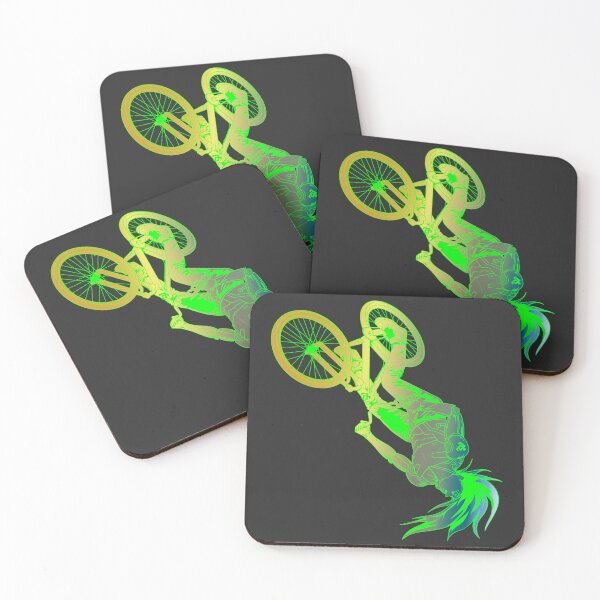 Item preview, MTB Backflip Tricks in Gold and Chrome Shades designed and sold by artOfCal013.