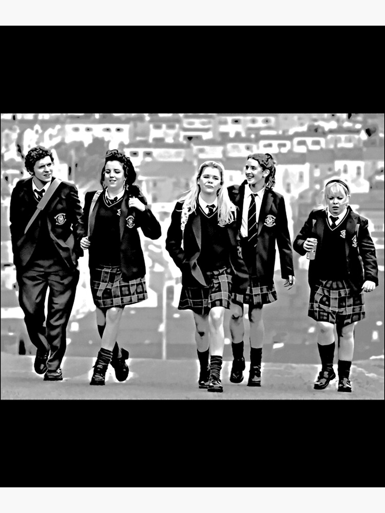 "Derry Girls " Poster for Sale by WhisskeyPiggy Redbubble