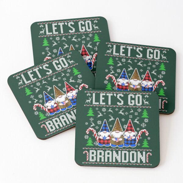 Item preview, Lets Go Branson Brandon Us Flag Ugly Christmas Sweater   designed and sold by SpotShopCo.