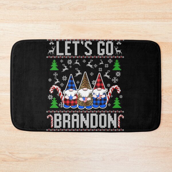 Item preview, Lets Go Branson Brandon Us Flag Ugly Christmas Sweater designed and sold by SpotShopCo.