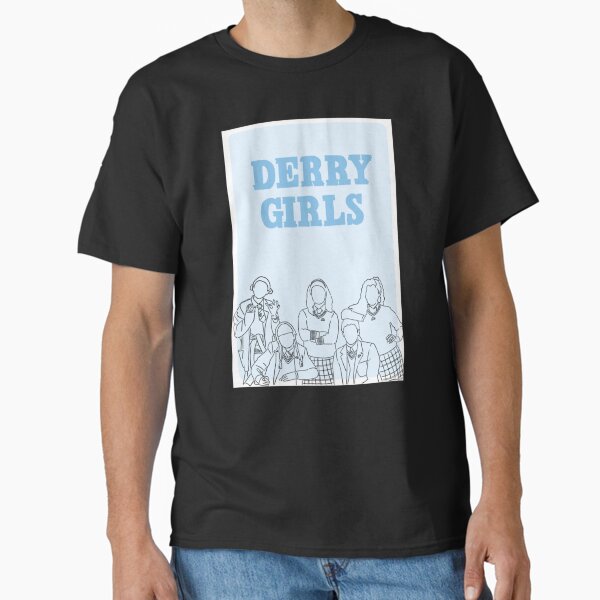 Vista previa del artículo con la obra «chicas derry», diseñado y vendido por WhisskeyPiggy.