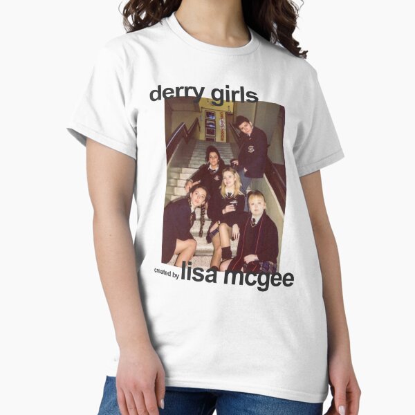 Vista previa del artículo con la obra «Chicas de Derry», diseñado y vendido por WhisskeyPiggy.