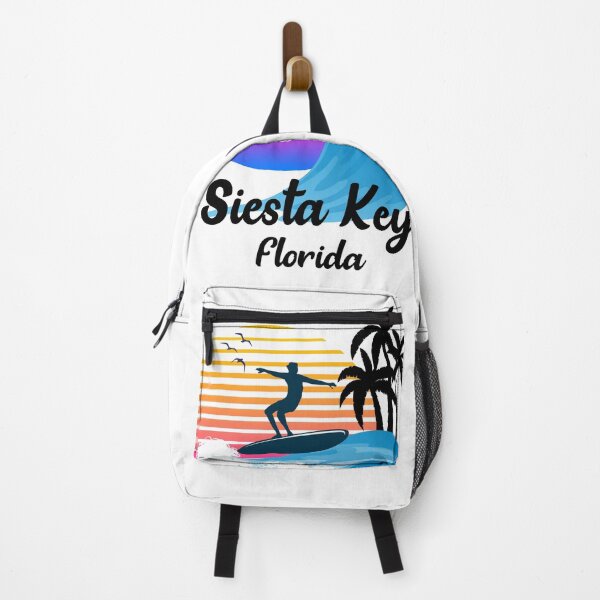 Item preview, Siesta Key Florida Seaside Retro Sunset designed and sold by mountainadora.