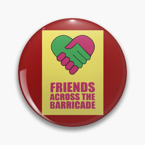 Item preview, Derry Girls Friends Across The Barricade   designed and sold by WhisskeyPiggy.
