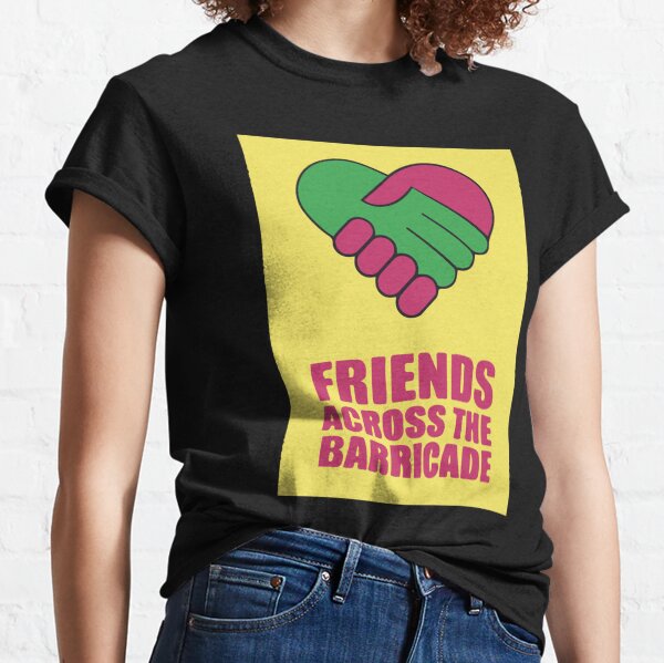 Derry Girls Friends Across The Barricade Classic T-Shirt
