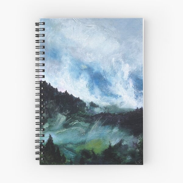 Item preview, CLOUDS RISE FROM THE MOUNTAIN SIDE designed and sold by Barbara Craig.