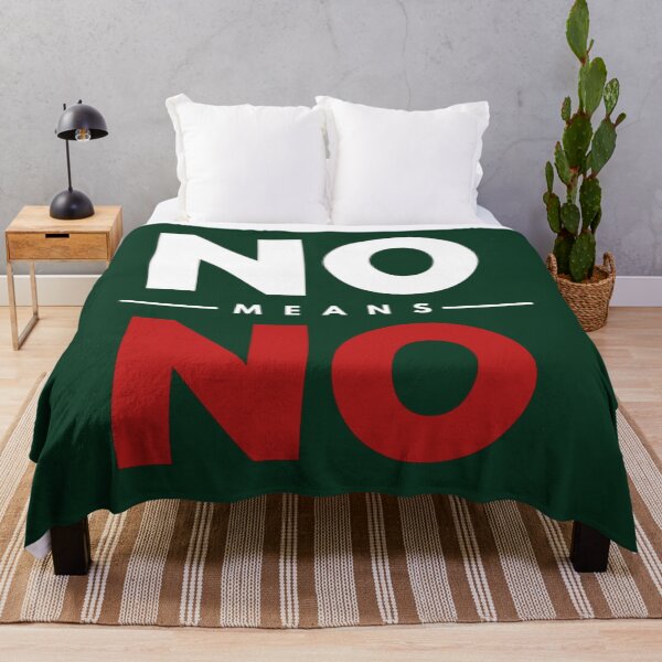 Item preview, No Means No designed and sold by SpotShopCo.