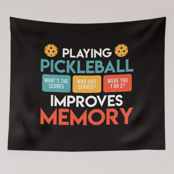 Item preview, Playing Pickleball improves memory Pickleball  designed and sold by eddejosspa.