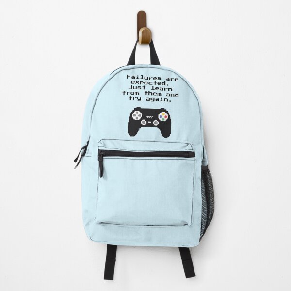 Item preview, Failures Are Expected Try Again Gaming Quote designed and sold by rustydoodle.