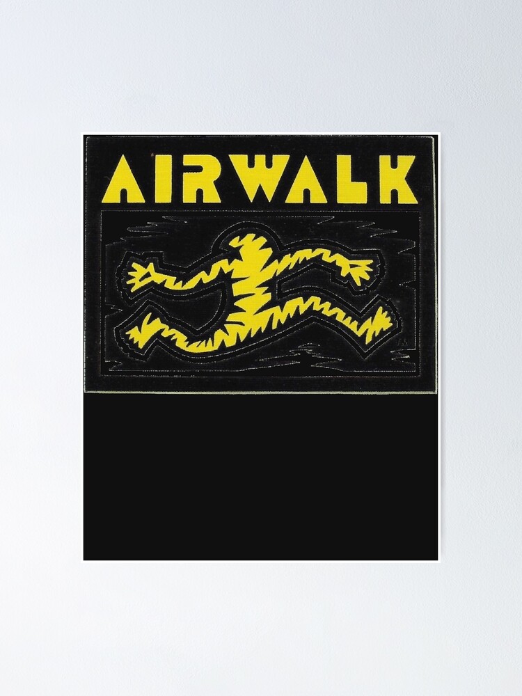Running man, airwalk shoes skateboard t shirt design classic t