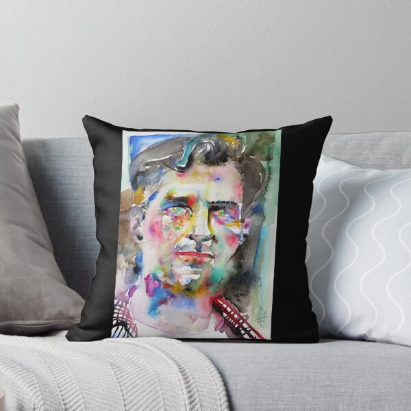 Item preview, JACK KEROUAC watercolor portrait .4  designed and sold by SierraR6990899.