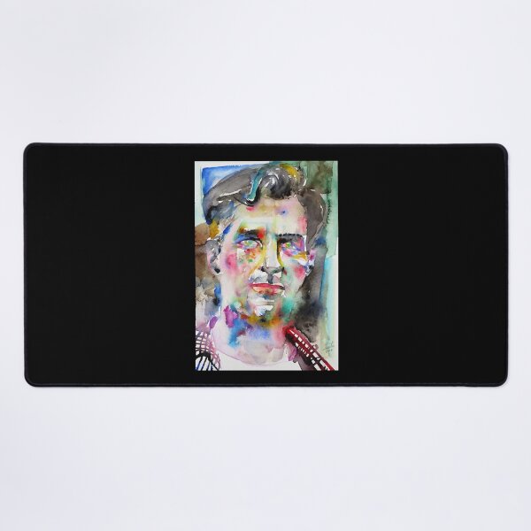 Item preview, JACK KEROUAC watercolor portrait .4  designed and sold by SierraR6990899.