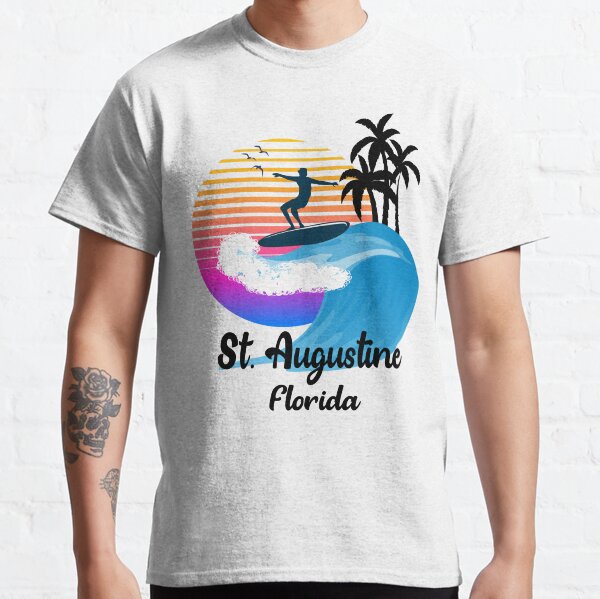 Item preview, St. Augustine Florida Seaside Retro Sunset designed and sold by mountainadora.