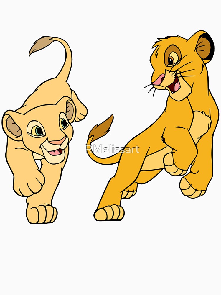 Simba and Nala - Cartoon Cubs Essential T-Shirt for Sale by