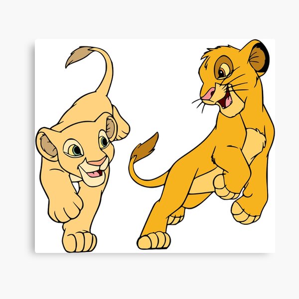 Artikel-Vorschau von Simba und Nala – Cartoon, designt und verkauft von RMelissart.