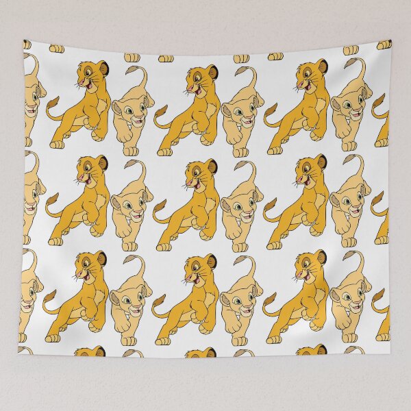 Item preview, Simba and Nala - Cartoon designed and sold by RMelissart.