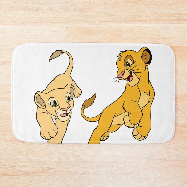 Item preview, Simba and Nala - Cartoon designed and sold by RMelissart.