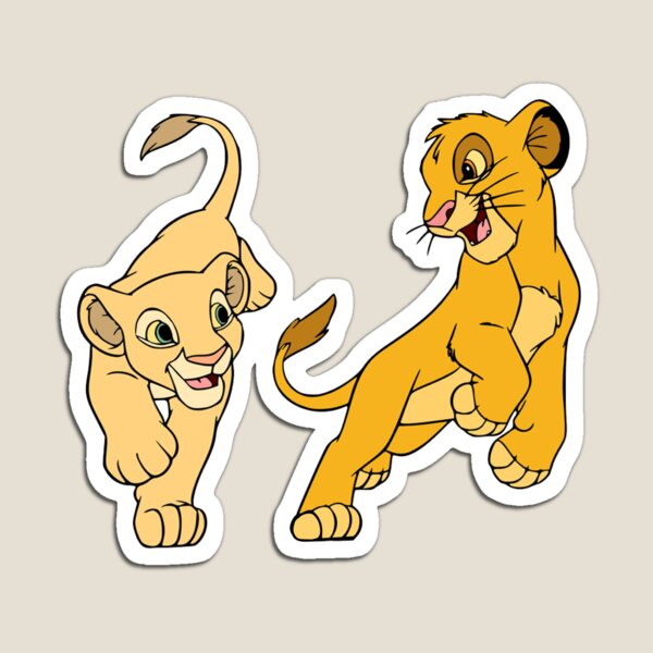 magnetic simba and nala