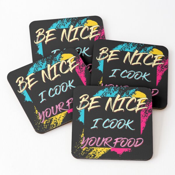 Item preview, Be Nice I Cook Your Food. Chef Sarcastic Joke  designed and sold by NanetteDelermez.