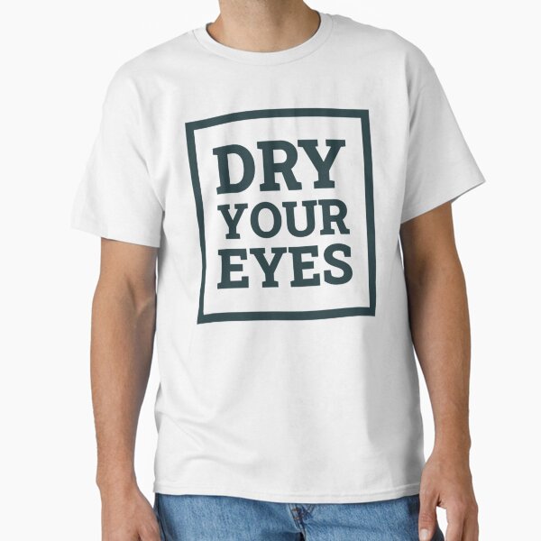 Vista previa del artículo con la obra «Seca tus ojos (verde oscuro)», diseñado y vendido por WhisskeyPiggy.