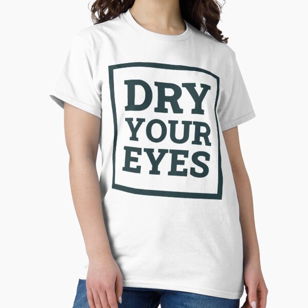 Vista previa del artículo con la obra «Seca tus ojos (verde oscuro)», diseñado y vendido por WhisskeyPiggy.