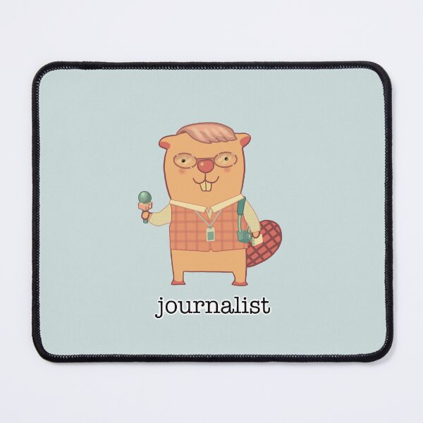 Item preview, Beaver Journalist designed and sold by TorDesignClub.