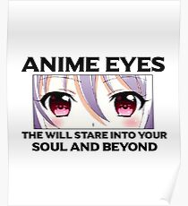 Anime Eyes Poster