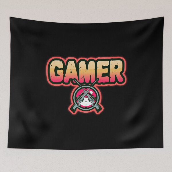 Item preview, Gamer with Two Shotguns designed and sold by PRIVARSHU.