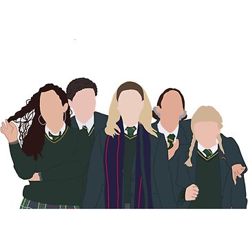 Imagen de la obra Nicola Coughlan Saoirse-Monica Jackson Dylan Llewellyn Louisa Harland Jamie-Lee O_Donnell de WhisskeyPiggy