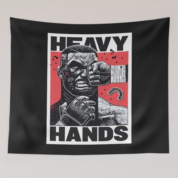 Item preview, Heavy hands graphic by gian galang classic t shirt designed and sold by loftonjap6902.