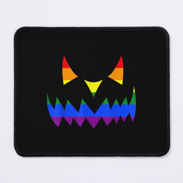 Item preview, LGBT Pride Pumpkin Face Jack O Lantern  - Ha   designed and sold by WhisskeyPiggy.