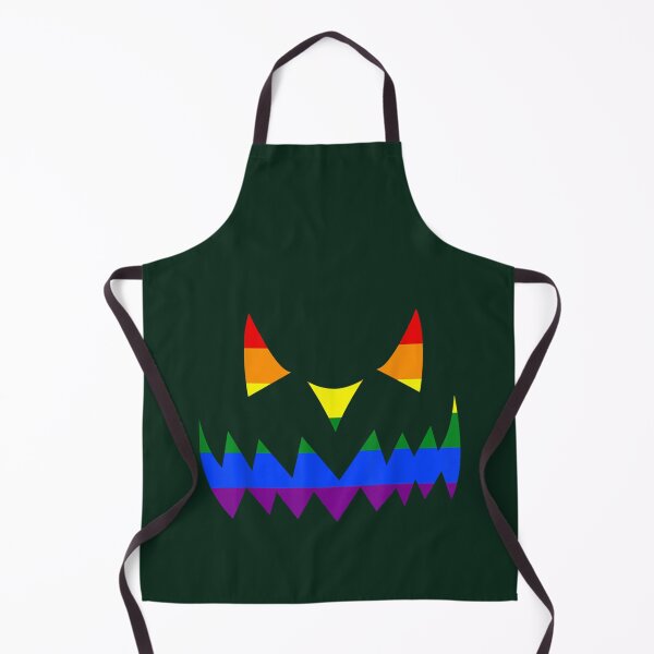 Item preview, LGBT Pride Pumpkin Face Jack O Lantern  - Ha   designed and sold by WhisskeyPiggy.
