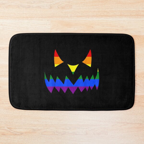 Item preview, LGBT Pride Pumpkin Face Jack O Lantern  - Ha   designed and sold by WhisskeyPiggy.
