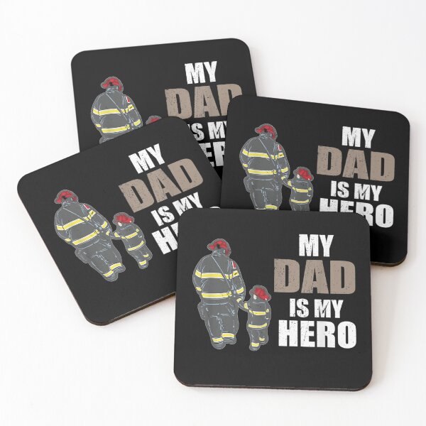 Item preview, Firefighters My Dad is my Hero designed and sold by Isidroward.