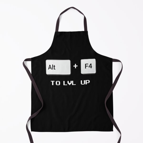 Item preview, Alt + F4 to lvl up - alt f4 to lvl up funny geek quote designed and sold by Raiko-art.